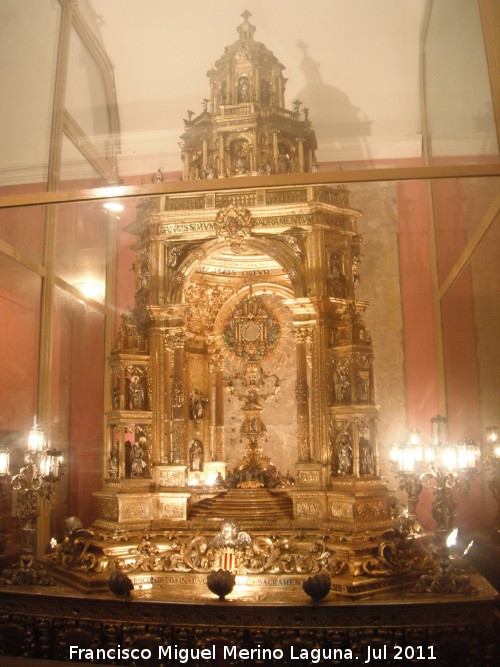 Catedral de Valencia. Custodia - Catedral de Valencia. Custodia. 