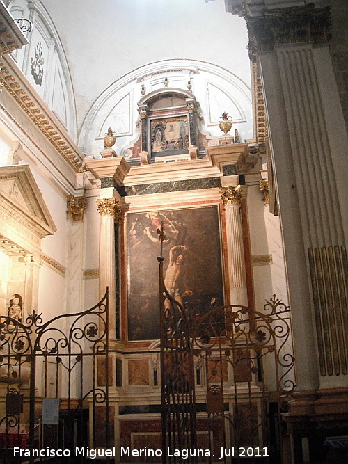 Catedral de Valencia. Capilla de San Sebastin - Catedral de Valencia. Capilla de San Sebastin. 