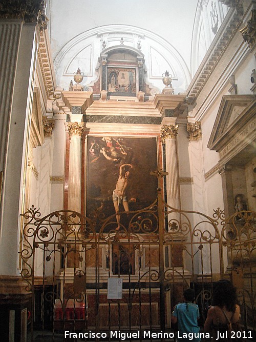 Catedral de Valencia. Capilla de San Sebastin - Catedral de Valencia. Capilla de San Sebastin. 