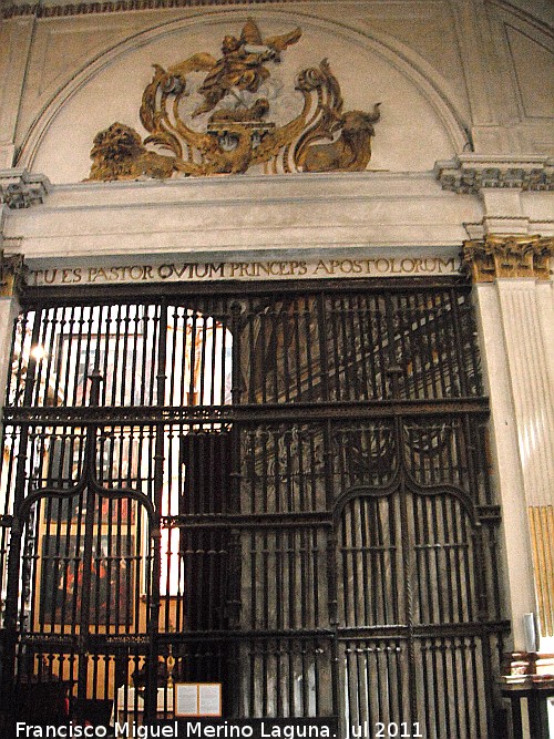 Catedral de Valencia. Capilla de San Pedro Apstol - Catedral de Valencia. Capilla de San Pedro Apstol. 