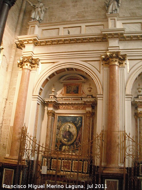 Catedral de Valencia. Capilla de la Beata Josefa Naval Girbs - Catedral de Valencia. Capilla de la Beata Josefa Naval Girbs. 