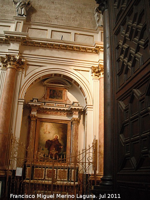 Catedral de Valencia. Capilla de San Pascual Bailn - Catedral de Valencia. Capilla de San Pascual Bailn. 