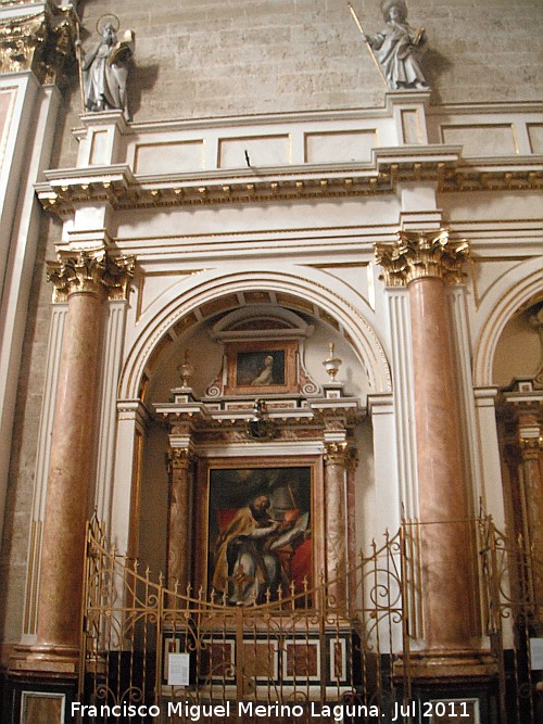 Catedral de Valencia. Capilla de San Agustn - Catedral de Valencia. Capilla de San Agustn. 