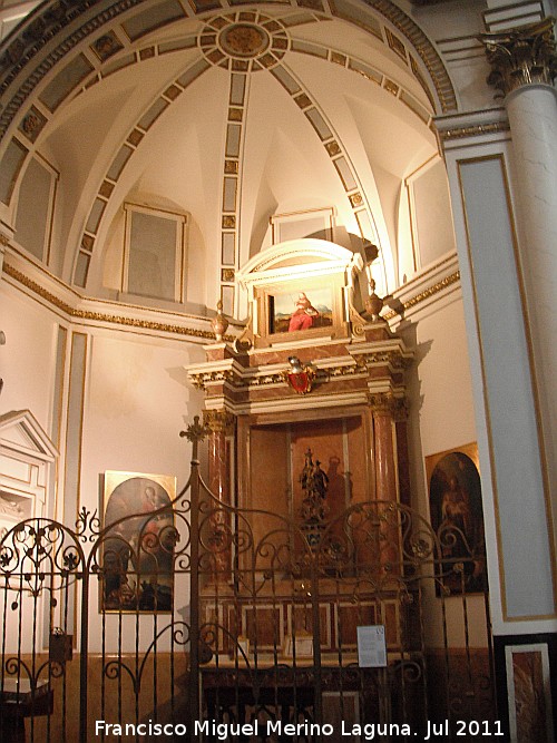 Catedral de Valencia. Capilla de la Virgen del Rosario - Catedral de Valencia. Capilla de la Virgen del Rosario. 
