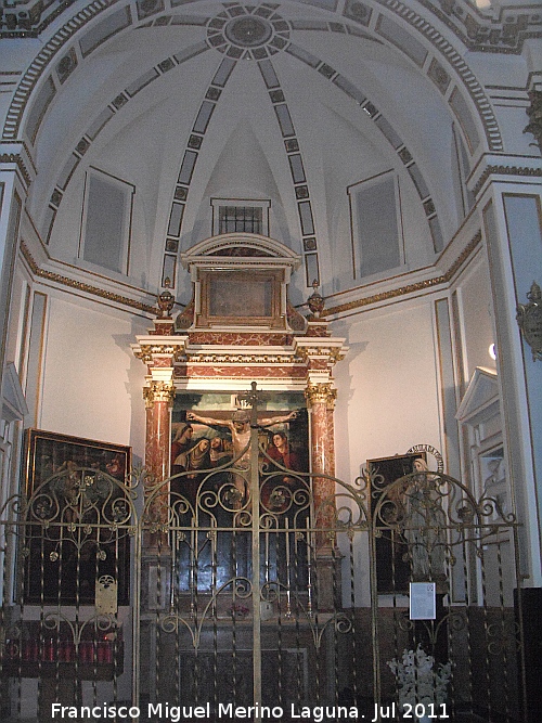 Catedral de Valencia. Capilla del Cristo de la Buena Muerte - Catedral de Valencia. Capilla del Cristo de la Buena Muerte. 
