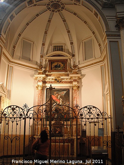Catedral de Valencia. Capilla de San Jaime Apstol - Catedral de Valencia. Capilla de San Jaime Apstol. 