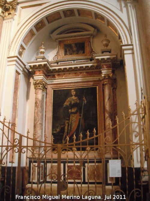 Catedral de Valencia. Capilla de Santa Catalina de Alejandra - Catedral de Valencia. Capilla de Santa Catalina de Alejandra. 