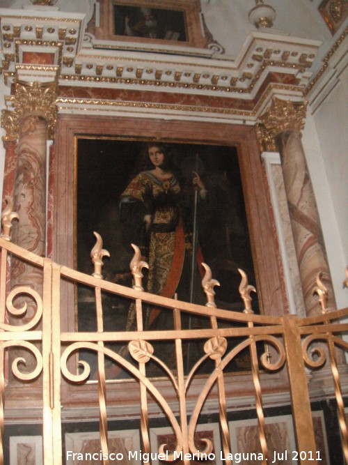 Catedral de Valencia. Capilla de Santa Catalina de Alejandra - Catedral de Valencia. Capilla de Santa Catalina de Alejandra. 