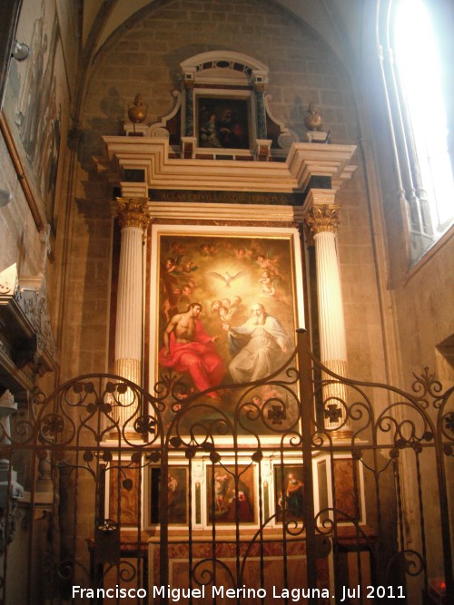 Catedral de Valencia. Capilla de la Santsima Trinidad - Catedral de Valencia. Capilla de la Santsima Trinidad. 