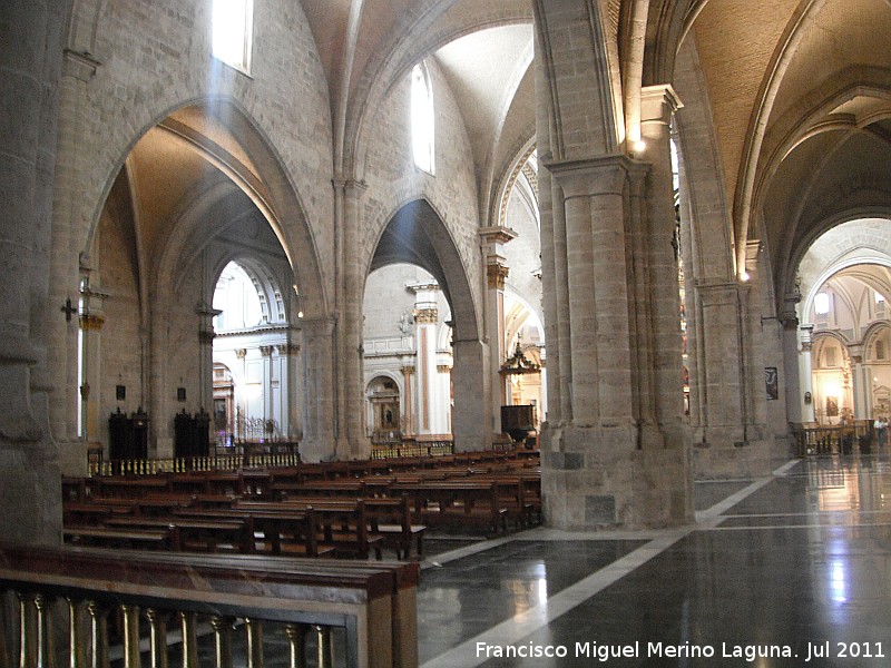 Catedral de Valencia. Arcada Nova - Catedral de Valencia. Arcada Nova. 