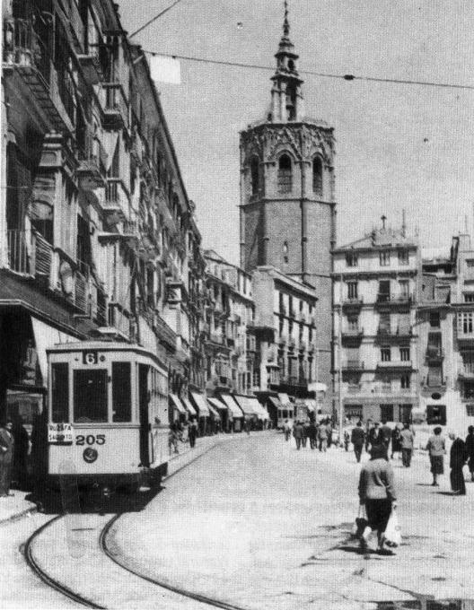 Catedral de Valencia. Miguelete - Catedral de Valencia. Miguelete. Foto antigua