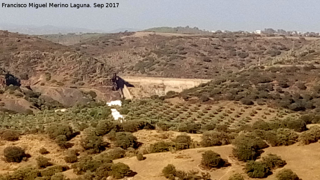 Pantano del Rumblar - Pantano del Rumblar. Desde el Cerro de las Trincheras