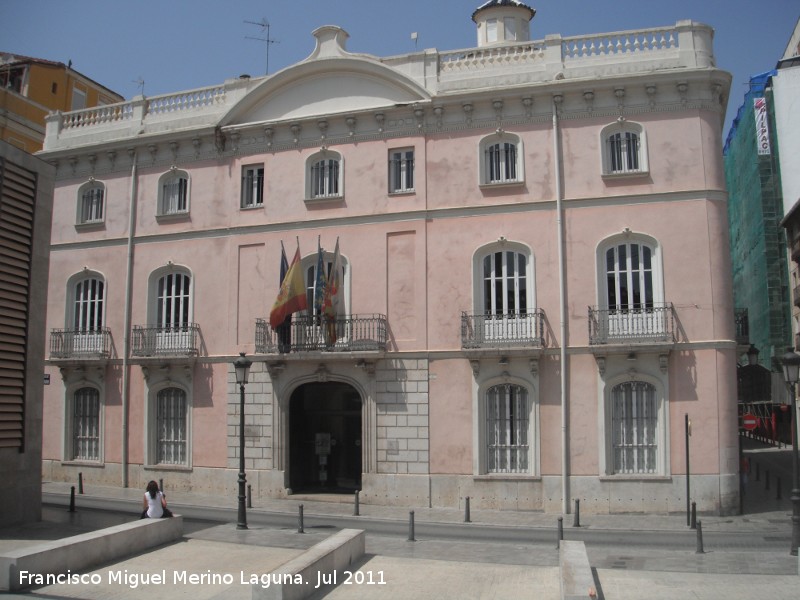 Palacio de la Marquesa de Colomina - Palacio de la Marquesa de Colomina. Fachada