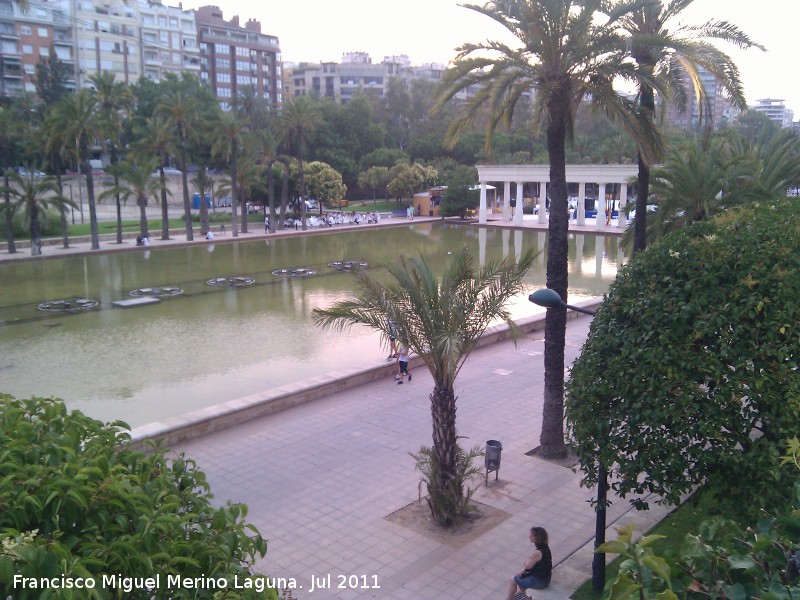 Jardines del Turia - Jardines del Turia. Jardn del Palau