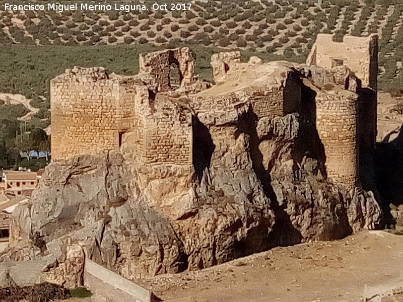 Castillo Nuevo de Bedmar - Castillo Nuevo de Bedmar. Desde el Castillo Viejo