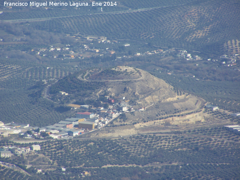 Cerro de las Canteras - Cerro de las Canteras. Desde Jabalcuz