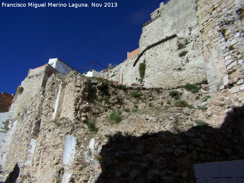 Castillo de la Villa. Torren Sur II - Castillo de la Villa. Torren Sur II. Restos de murallas