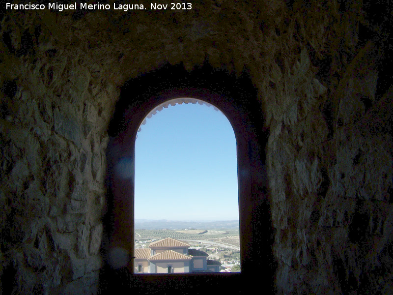 Castillo de la Villa. Torre del Homenaje - Castillo de la Villa. Torre del Homenaje. Ventana