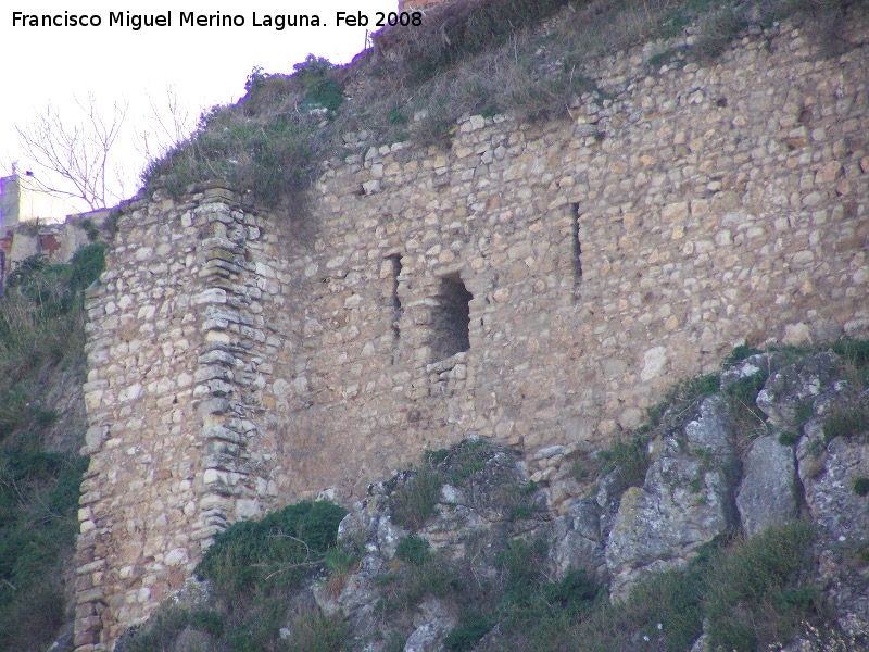 Castillo de la Villa. Torren Norte Grande - Castillo de la Villa. Torren Norte Grande. Saeteras y posible matacn