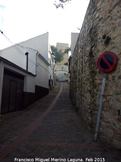 Castillo de la Villa. Muralla Norte - Castillo de la Villa. Muralla Norte. Calle Camarn