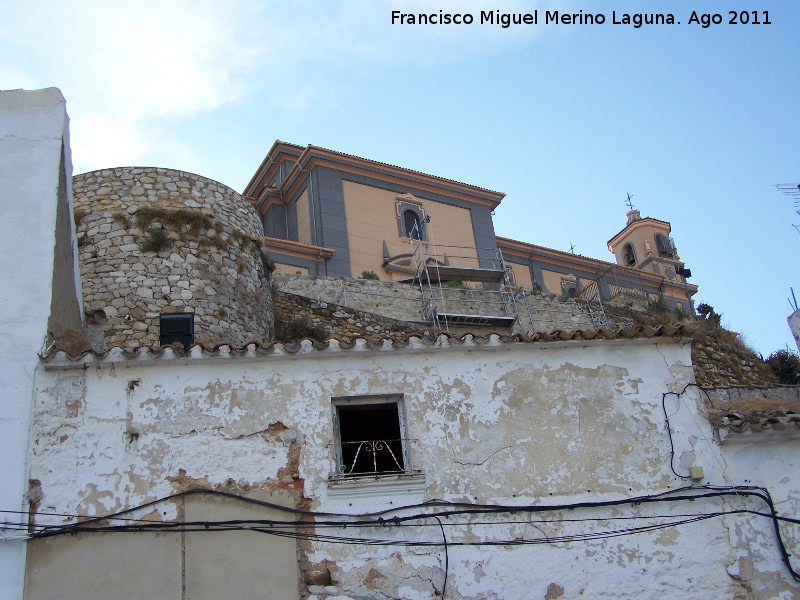 Castillo de la Villa. Torren Circular - Castillo de la Villa. Torren Circular. Torren Circular y Muralla Oeste