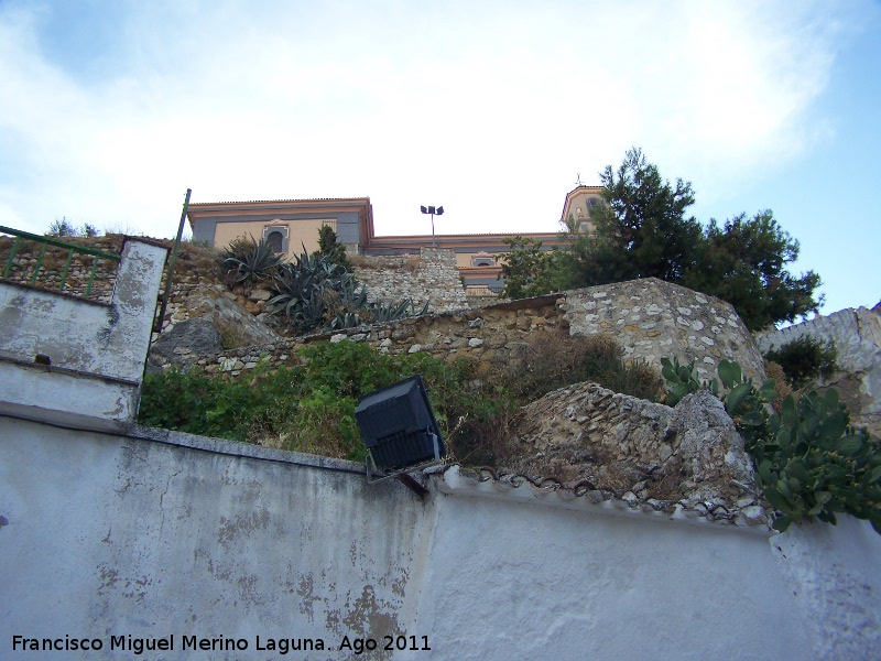 Castillo de la Villa. Muralla Oeste - Castillo de la Villa. Muralla Oeste. 