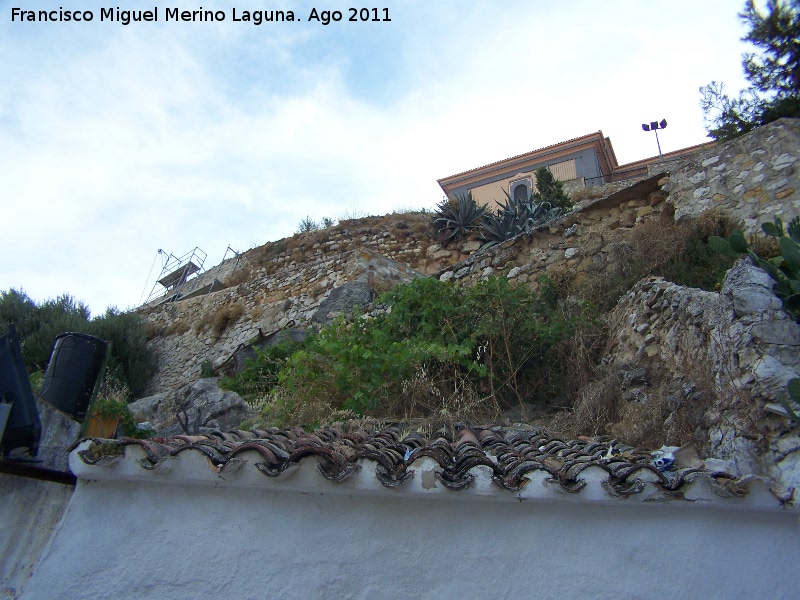 Castillo de la Villa. Muralla Oeste - Castillo de la Villa. Muralla Oeste. 