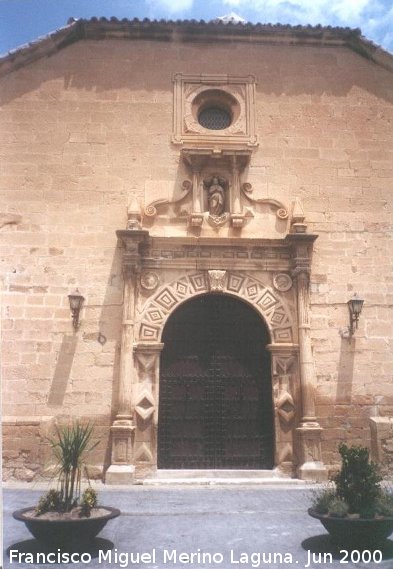 Iglesia de la Asuncin de Bedmar - Iglesia de la Asuncin de Bedmar. Portada principal