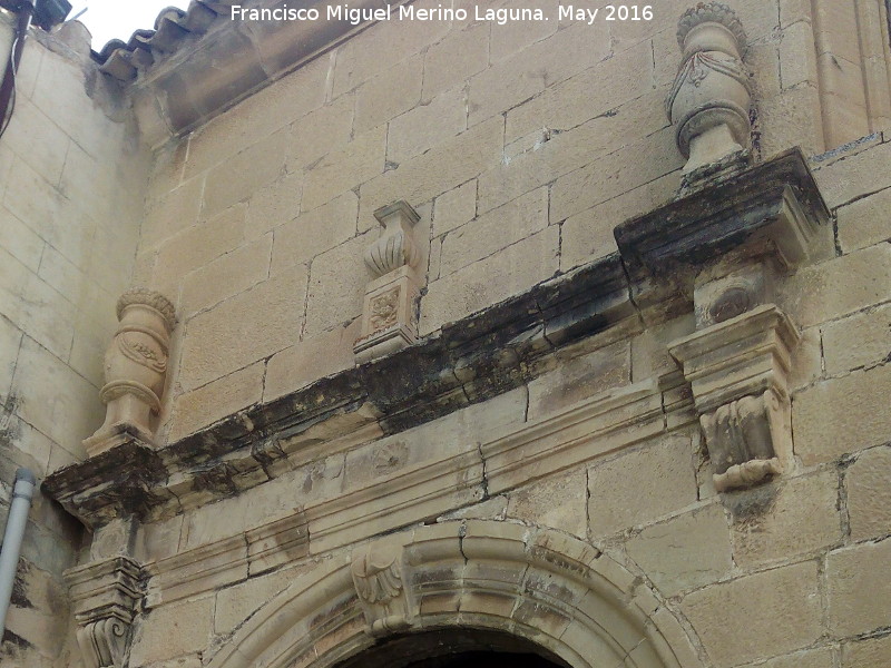 Iglesia de la Asuncin de Bedmar - Iglesia de la Asuncin de Bedmar. Detalle