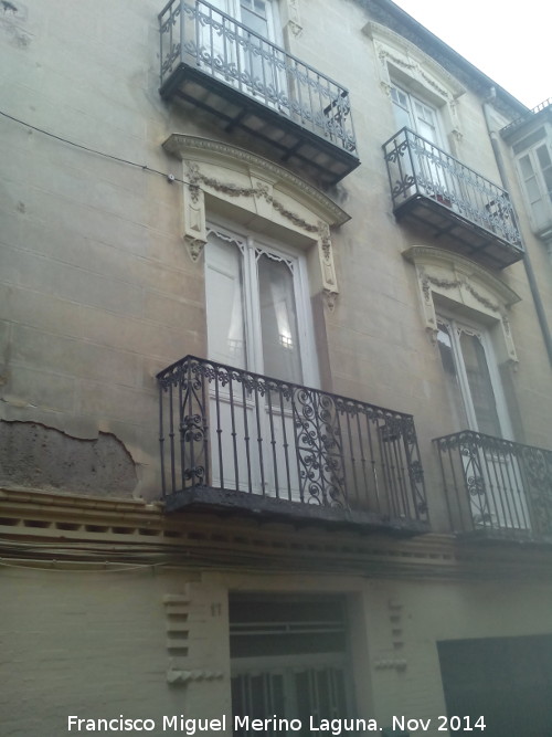 Casa de la Calle Real de San Fernando n 17 - Casa de la Calle Real de San Fernando n 17. Balcn