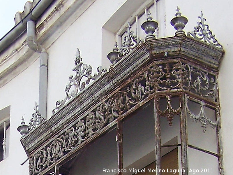 Casa de la Calle Carnicera - Casa de la Calle Carnicera. Detalle del balcn