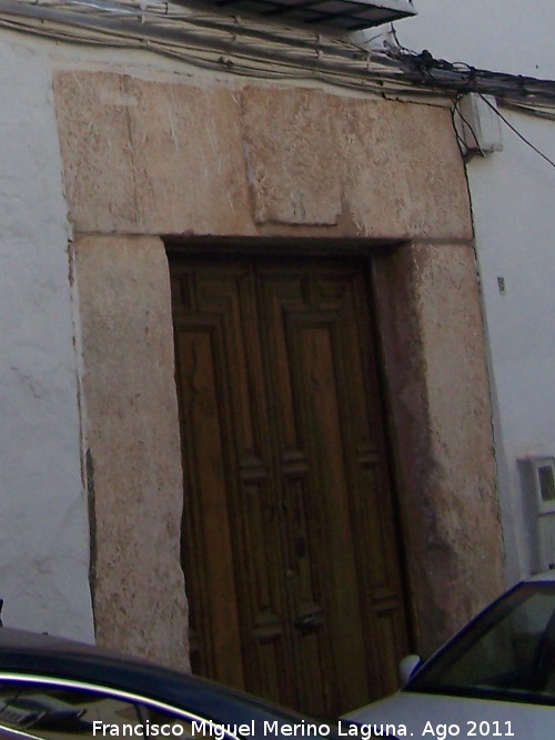 Casa de la Calle Puerta Nueva n 8 - Casa de la Calle Puerta Nueva n 8. Portada