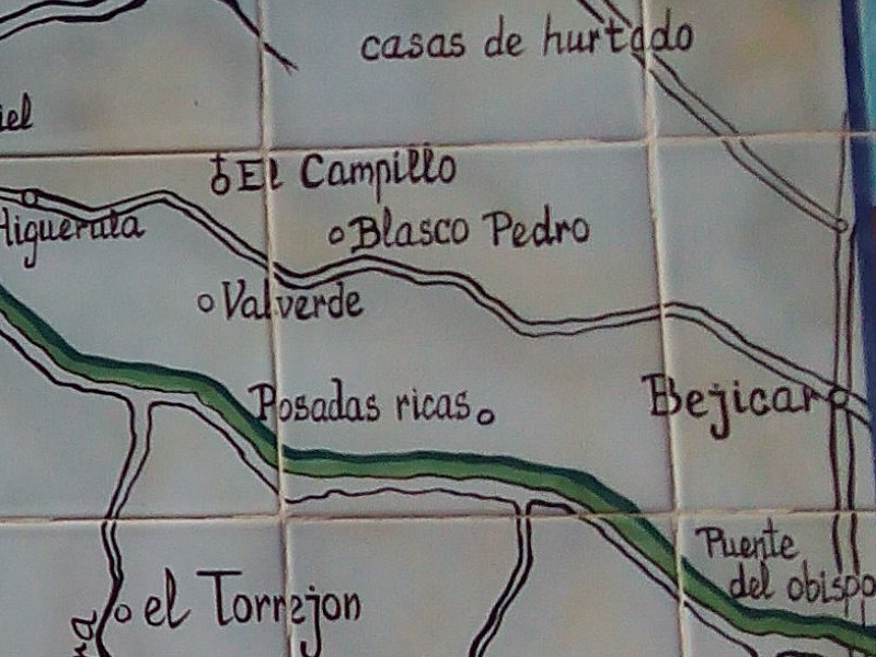 Historia de Begjar - Historia de Begjar. Mapa de Bernardo Jurado. Casa de Postas - Villanueva de la Reina