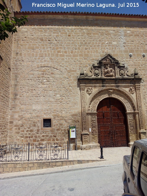 Iglesia de Santiago Apstol - Iglesia de Santiago Apstol. Portada cegada