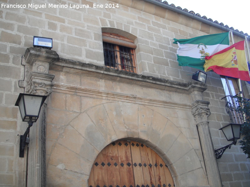 Ayuntamiento de Begjar - Ayuntamiento de Begjar. Arco e inscripcin