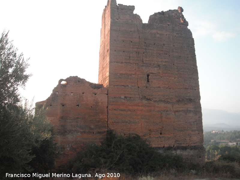 Castillo de Cardete - Castillo de Cardete. Parte Norte