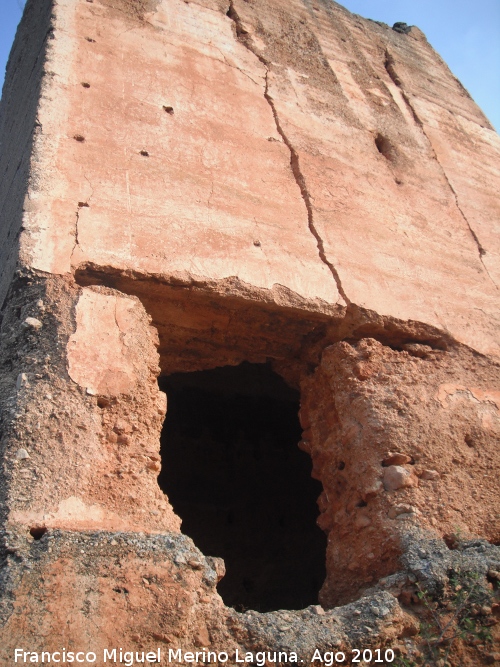 Castillo de Cardete - Castillo de Cardete. Puerta de acceso a la Torre del Homenaje