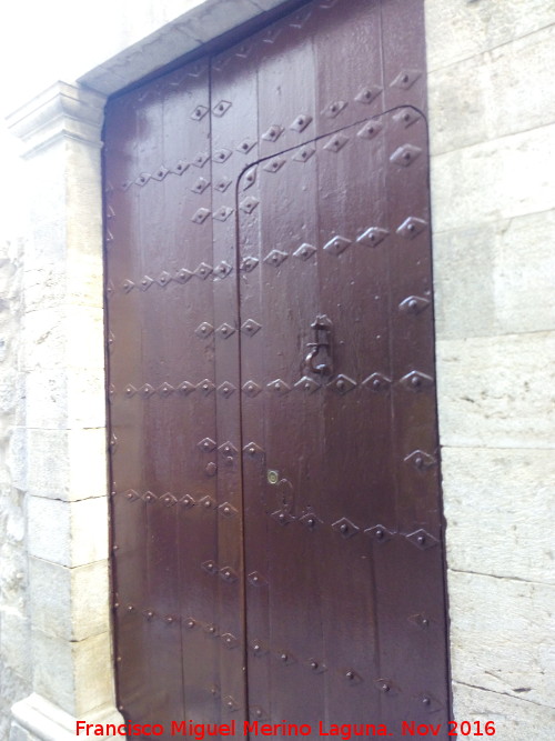 Casa de Joaqun Costa - Casa de Joaqun Costa. Puerta