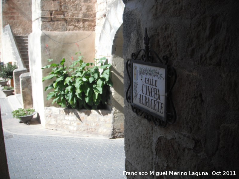 Calle Concha Albacete - Calle Concha Albacete. Desembocadura