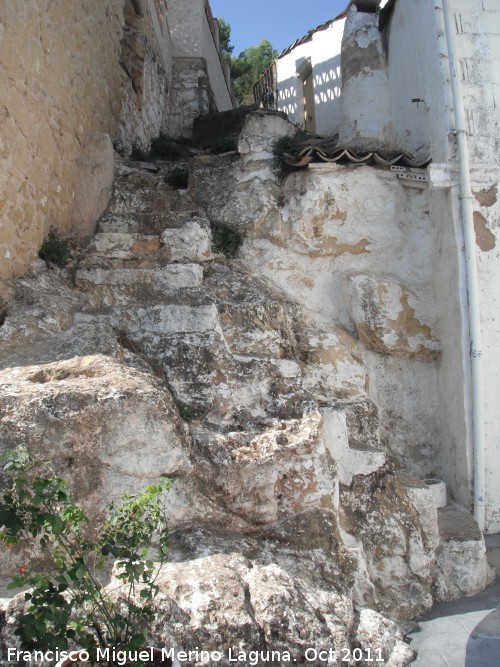 Calle Atalaya - Calle Atalaya. Escaleras