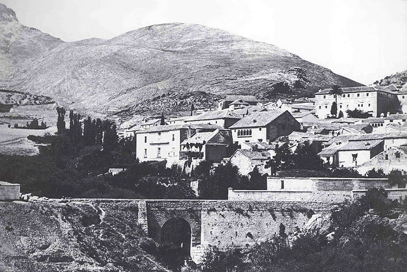 Puente de la Alcantarilla - Puente de la Alcantarilla. Fotografa del lbum de Isabel I. 1862