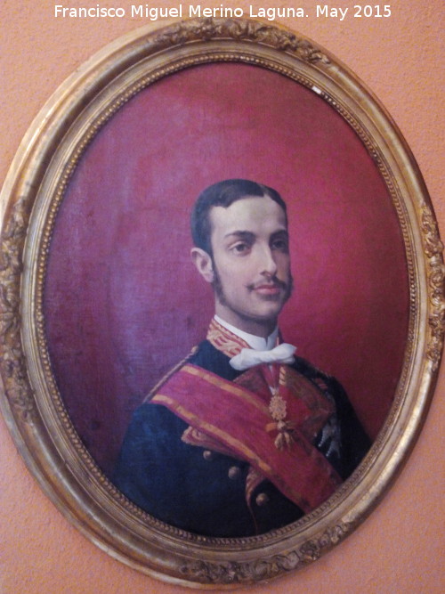 Alfonso XII - Alfonso XII. Alfonso XII cuadro de Pedro Rodrguez de la Torre de 1878. Museo Provincial de Jan