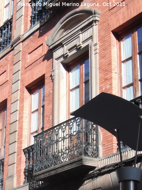 Edificio del Pasaje del Comercio - Edificio del Pasaje del Comercio. Balcn