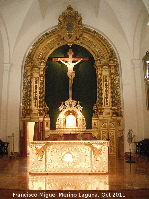 Iglesia de El Salvador - Iglesia de El Salvador. Altar