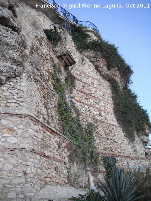 Castillo del Balcn de Europa - Castillo del Balcn de Europa. Restos