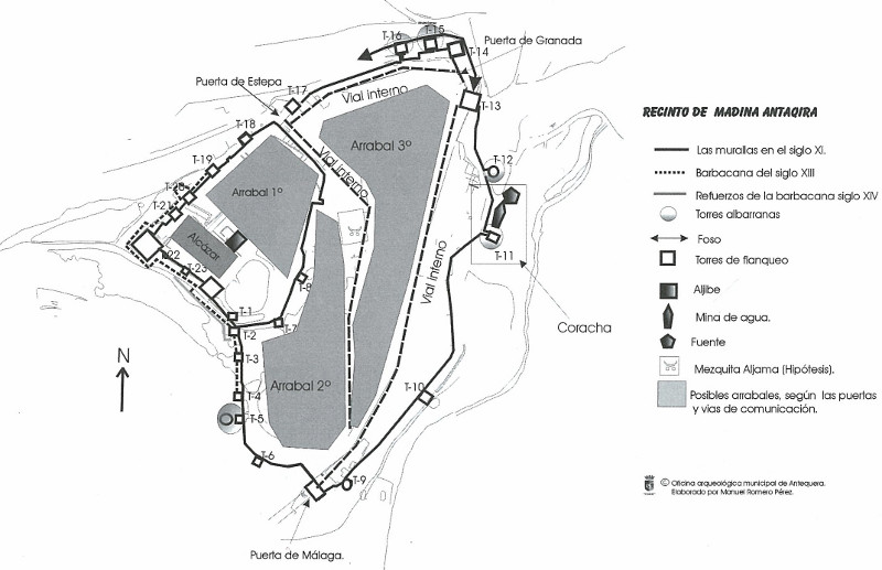 Alcazaba - Alcazaba. Plano