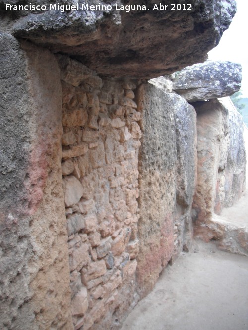 Dolmen de Viera - Dolmen de Viera. Falta de un ortostato