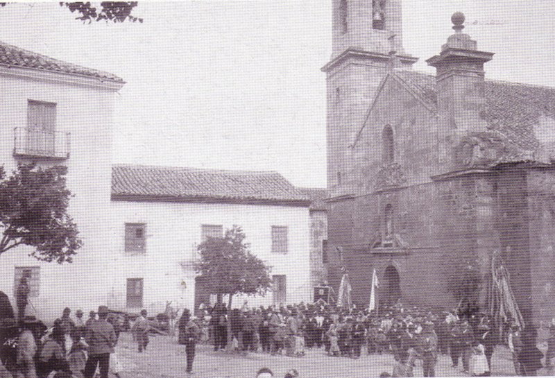Santuario del Cristo de Burgos - Santuario del Cristo de Burgos. 1904. Procesin del Santo Cristo