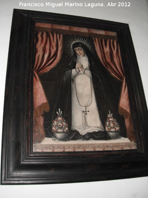 Colegiata Santa Mara la Mayor - Colegiata Santa Mara la Mayor. Virgen de la Soledad. Siglo XVII