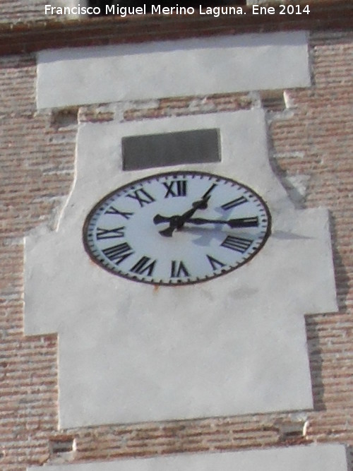 Iglesia de Ntra Sra del Rosario - Iglesia de Ntra Sra del Rosario. Reloj